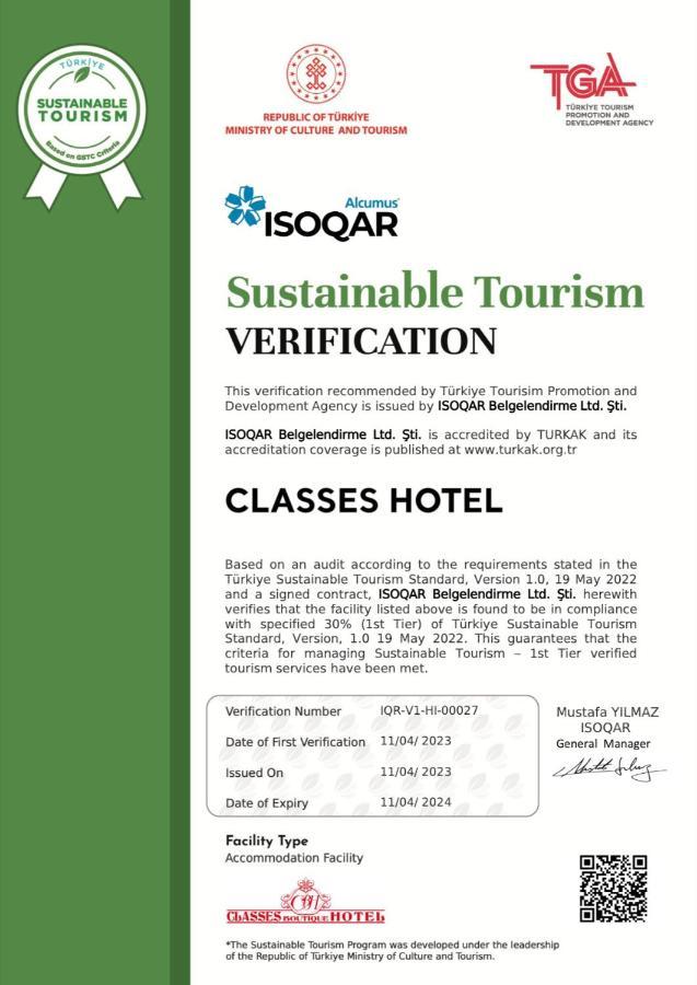 Classes Hotel Airport Isztambul Kültér fotó